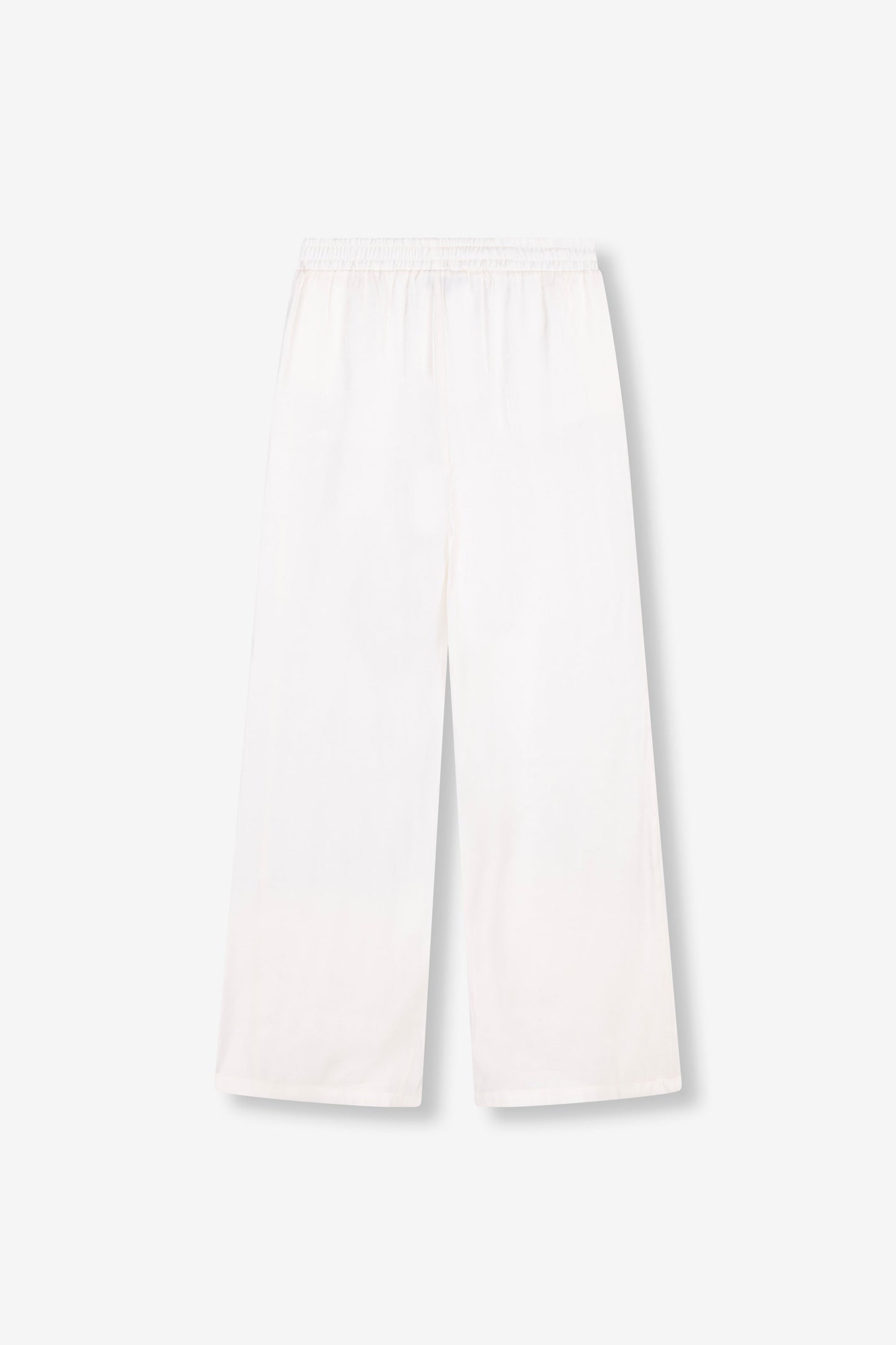 Shine Wide Leg Pants- Cream