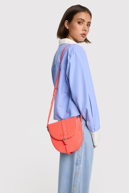 Small Bull Bag- Bright Peach