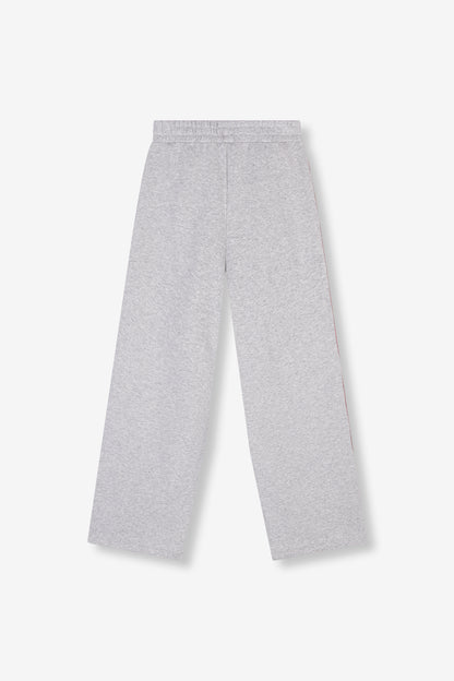 Wide Leg Sweat Pants Side Tape