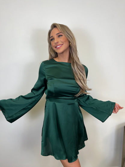 Dress Sofia - Dark Green