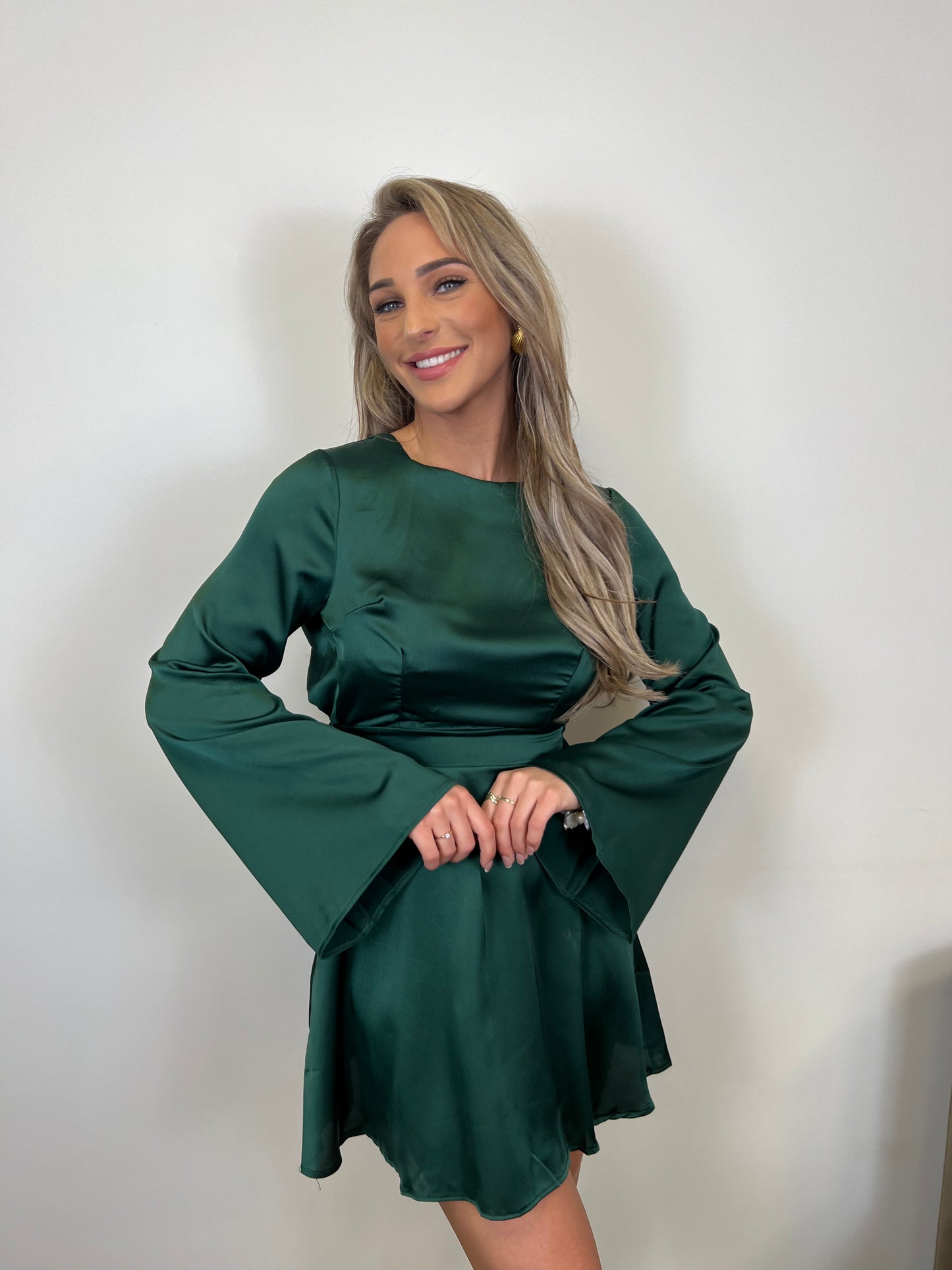 Dress Sofia - Dark Green