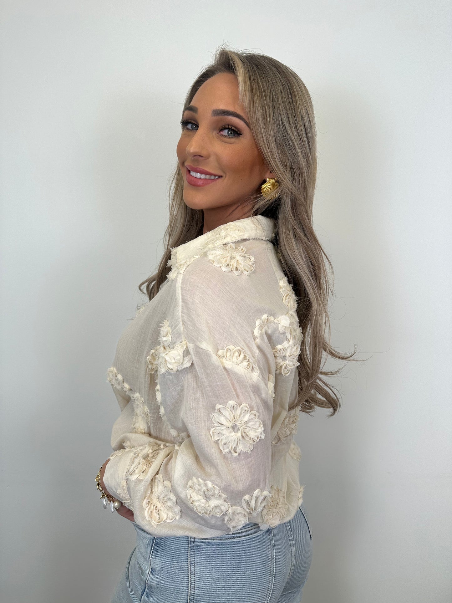 Blouse Lorén - Beige