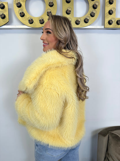 Coat Lizzy - Yellow